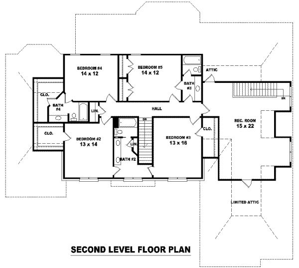 upper floor house blueprint