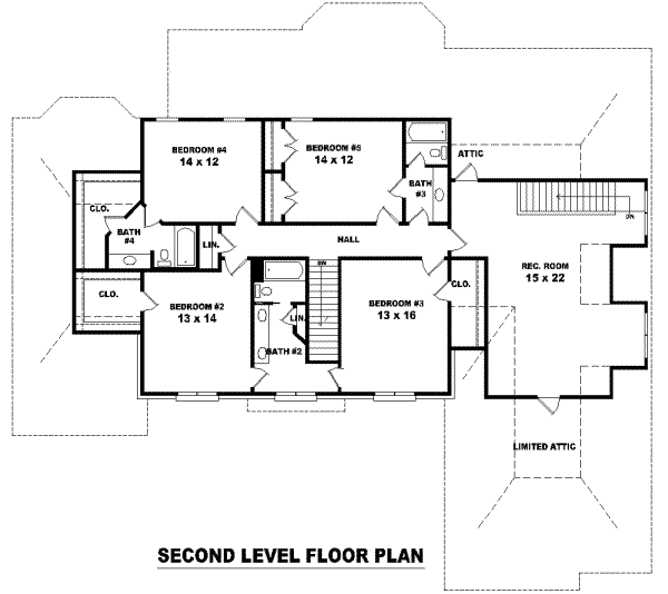 upper floor house blueprint