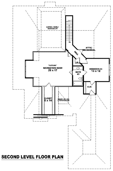 upper floor house blueprint