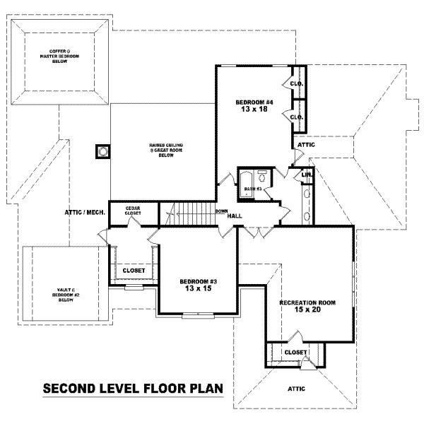upper floor house blueprint