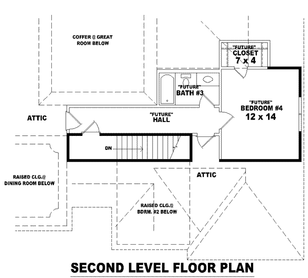 upper floor house blueprint