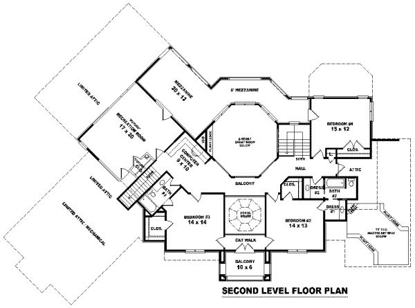 upper floor house blueprint