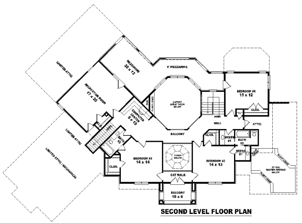 upper floor house blueprint