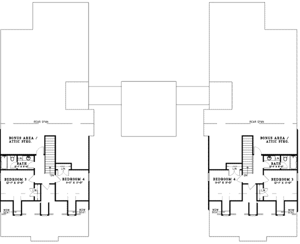 upper floor house blueprint
