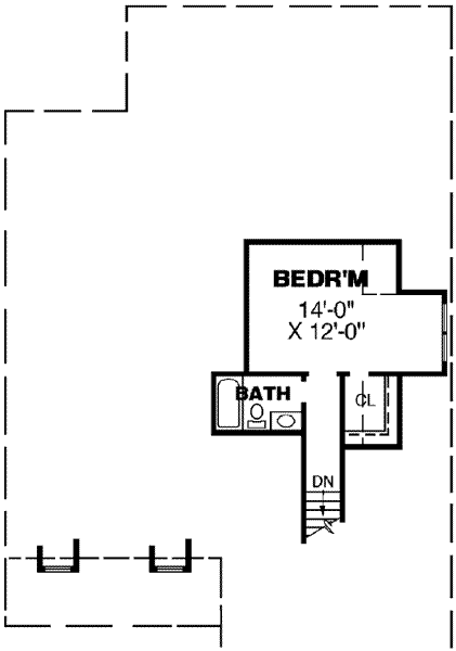 upper floor house blueprint