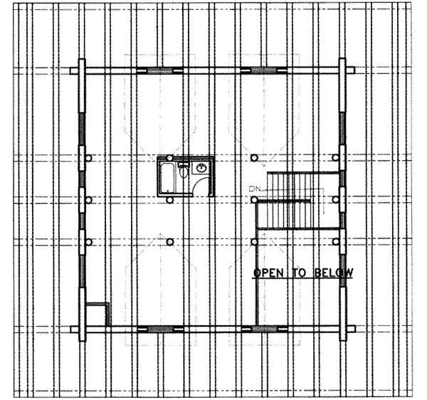 upper floor house blueprint