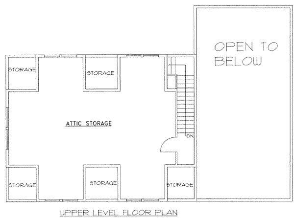 upper floor house blueprint