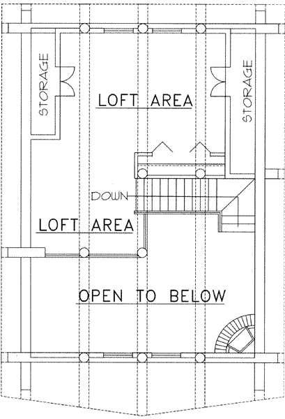 upper floor house blueprint