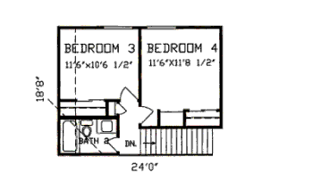 upper floor house blueprint