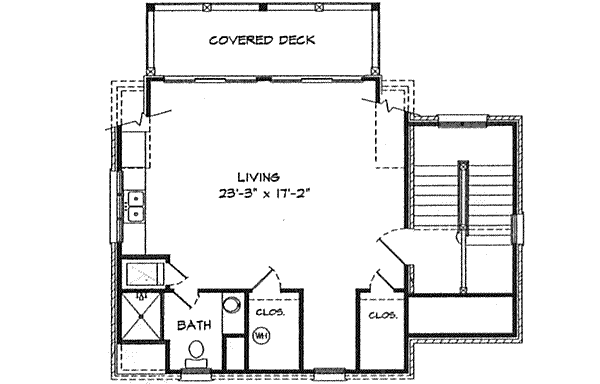 upper floor house blueprint