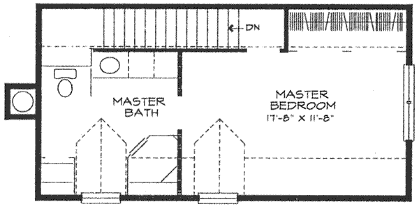 upper floor house blueprint