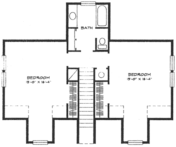 upper floor house blueprint