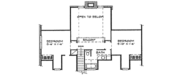 upper floor house blueprint