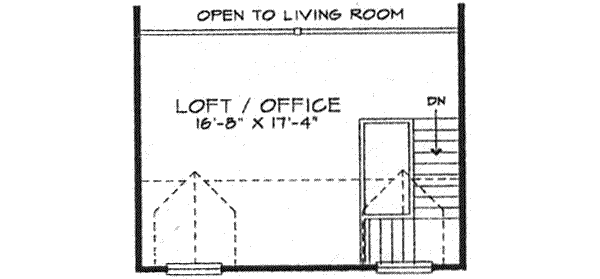 upper floor house blueprint