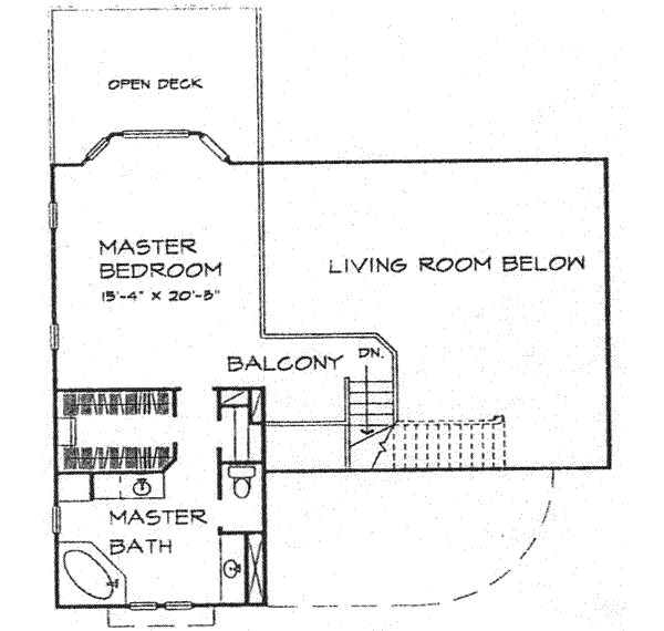 upper floor house blueprint