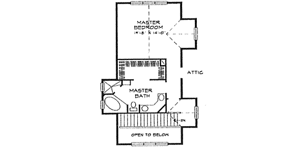 upper floor house blueprint