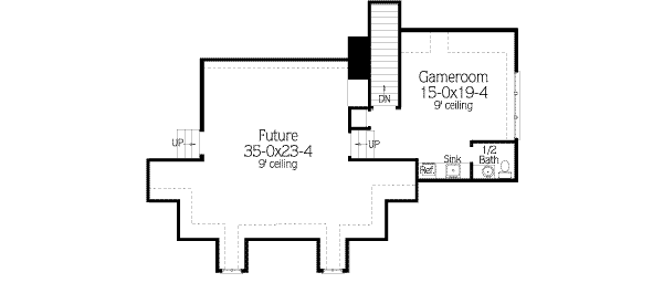 upper floor house blueprint