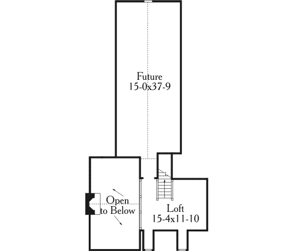 upper floor house blueprint