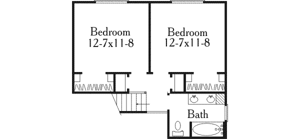 upper floor house blueprint