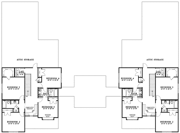 upper floor house blueprint