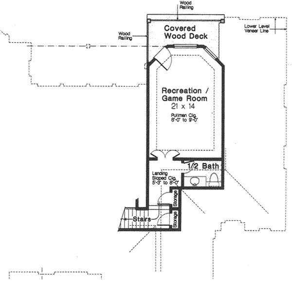 upper floor house blueprint