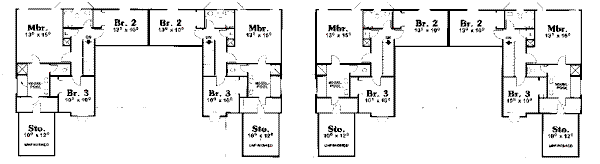 upper floor house blueprint
