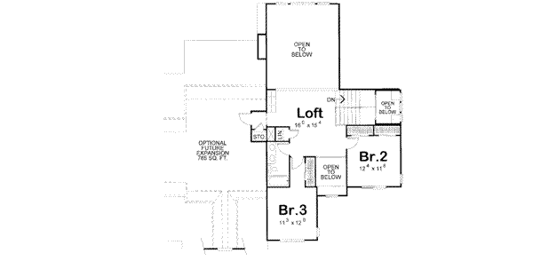 upper floor house blueprint