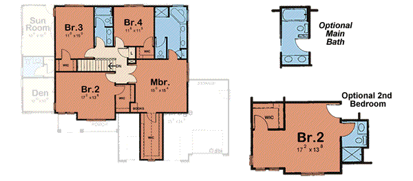 upper floor house blueprint