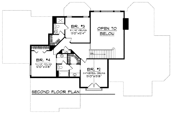 upper floor house blueprint