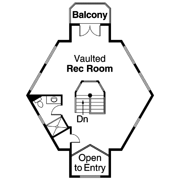 upper floor house blueprint