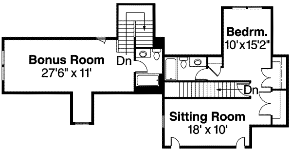 upper floor house blueprint
