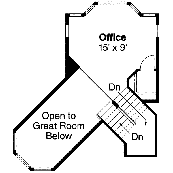 upper floor house blueprint