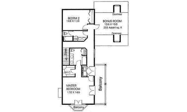 upper floor house blueprint