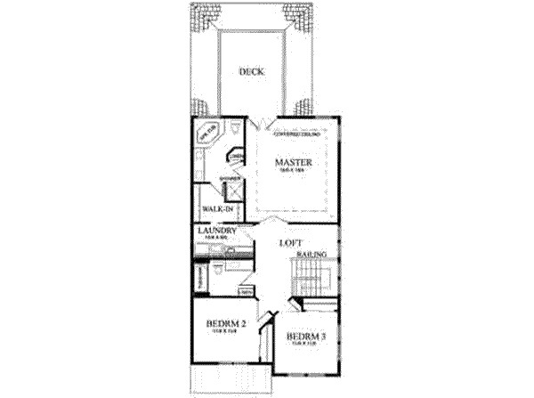 upper floor house blueprint
