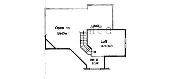 upper floor house blueprint