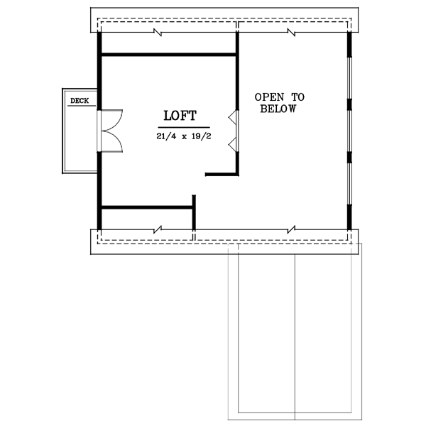 upper floor house blueprint