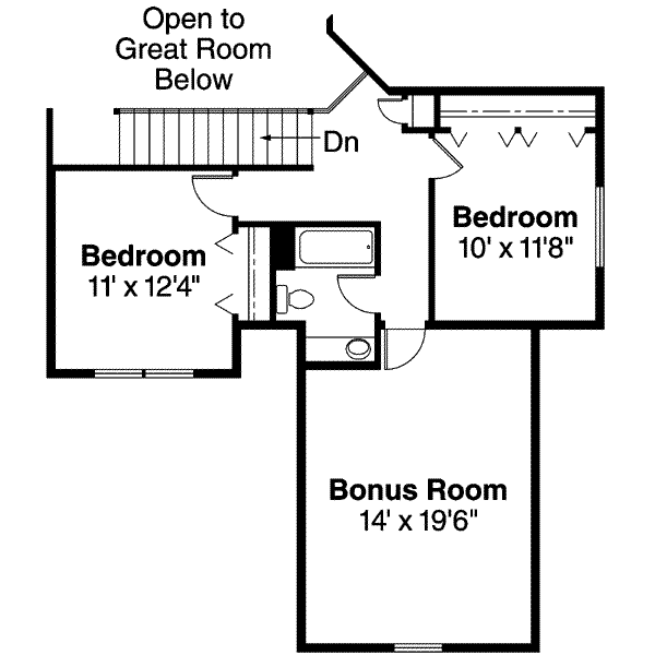 upper floor house blueprint