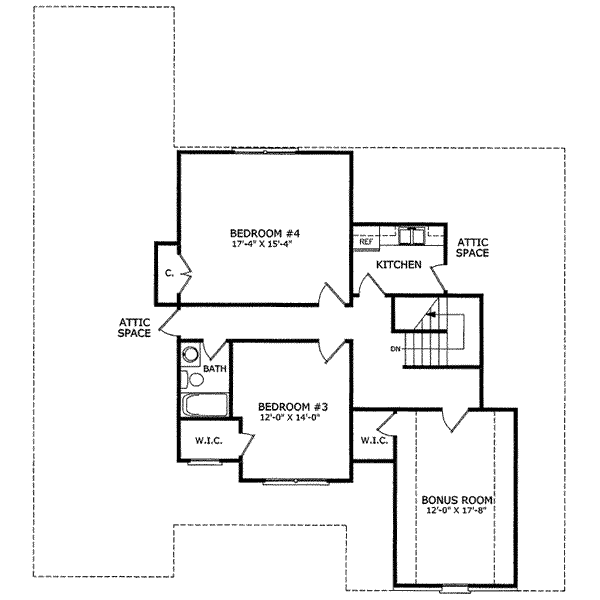 upper floor house blueprint