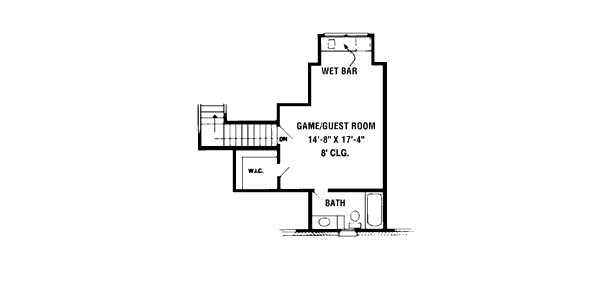 upper floor house blueprint