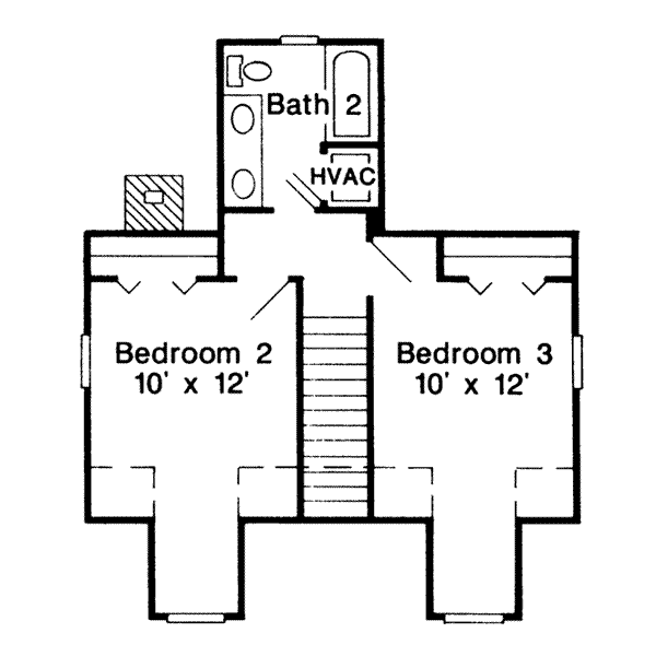 upper floor house blueprint