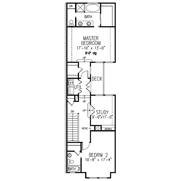 upper floor house blueprint