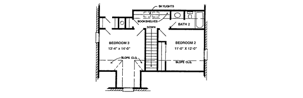 upper floor house blueprint