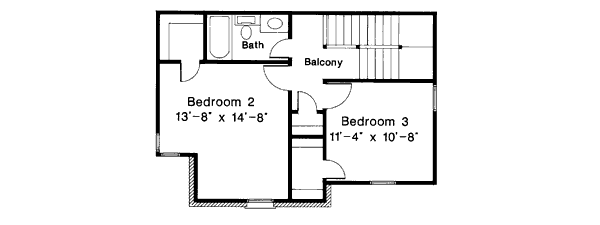 upper floor house blueprint