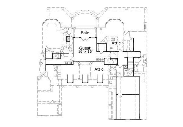 upper floor house blueprint
