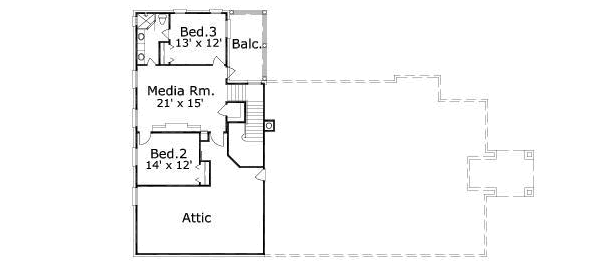upper floor house blueprint