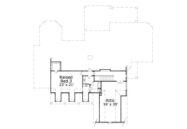 upper floor house blueprint