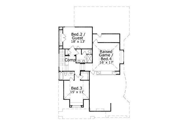 upper floor house blueprint