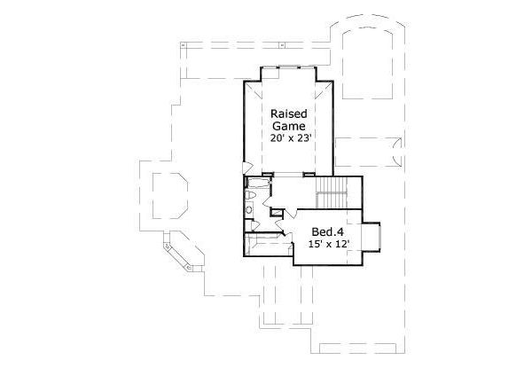upper floor house blueprint