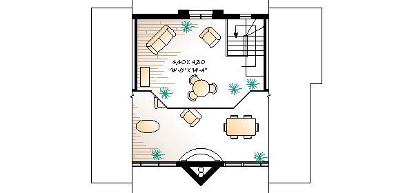 upper floor house blueprint