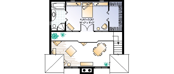 upper floor house blueprint